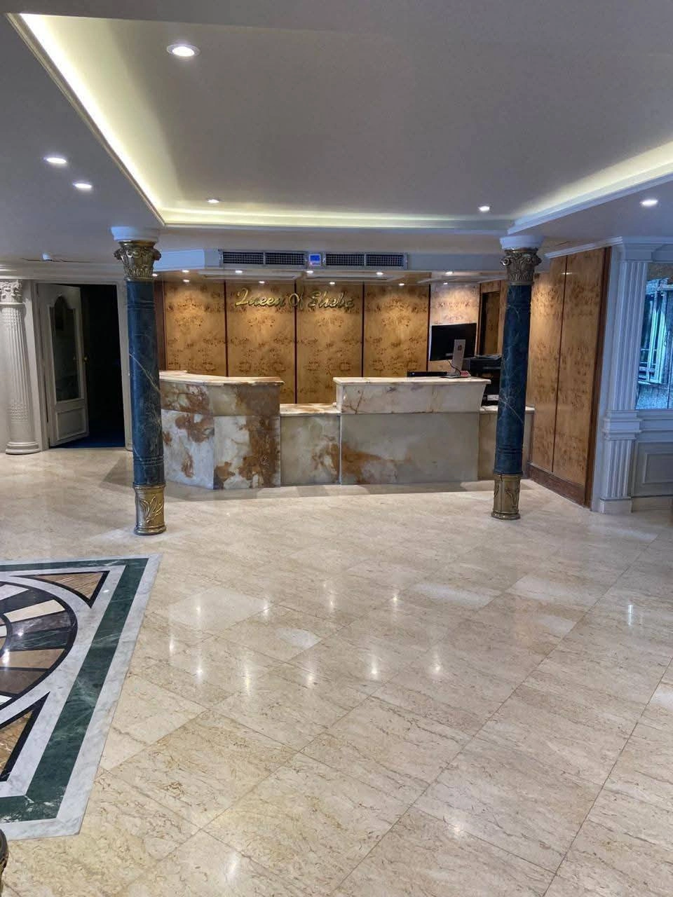 Lobby of the Queen Of Sheba Nile cruise
